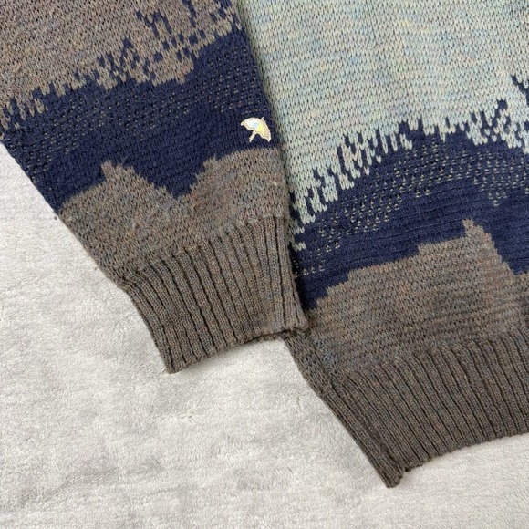 Arnold Palmer Sweater Mens Small Vintage 90s Cardigan Embroidered Golf Grandpa - Picture 6 of 10